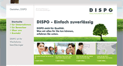 Desktop Screenshot of dispo-personal.de
